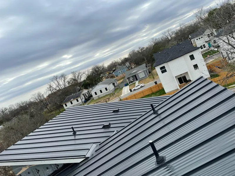 Standing seam metal roof panels with vents for Skylight Repair in Ahuimanu